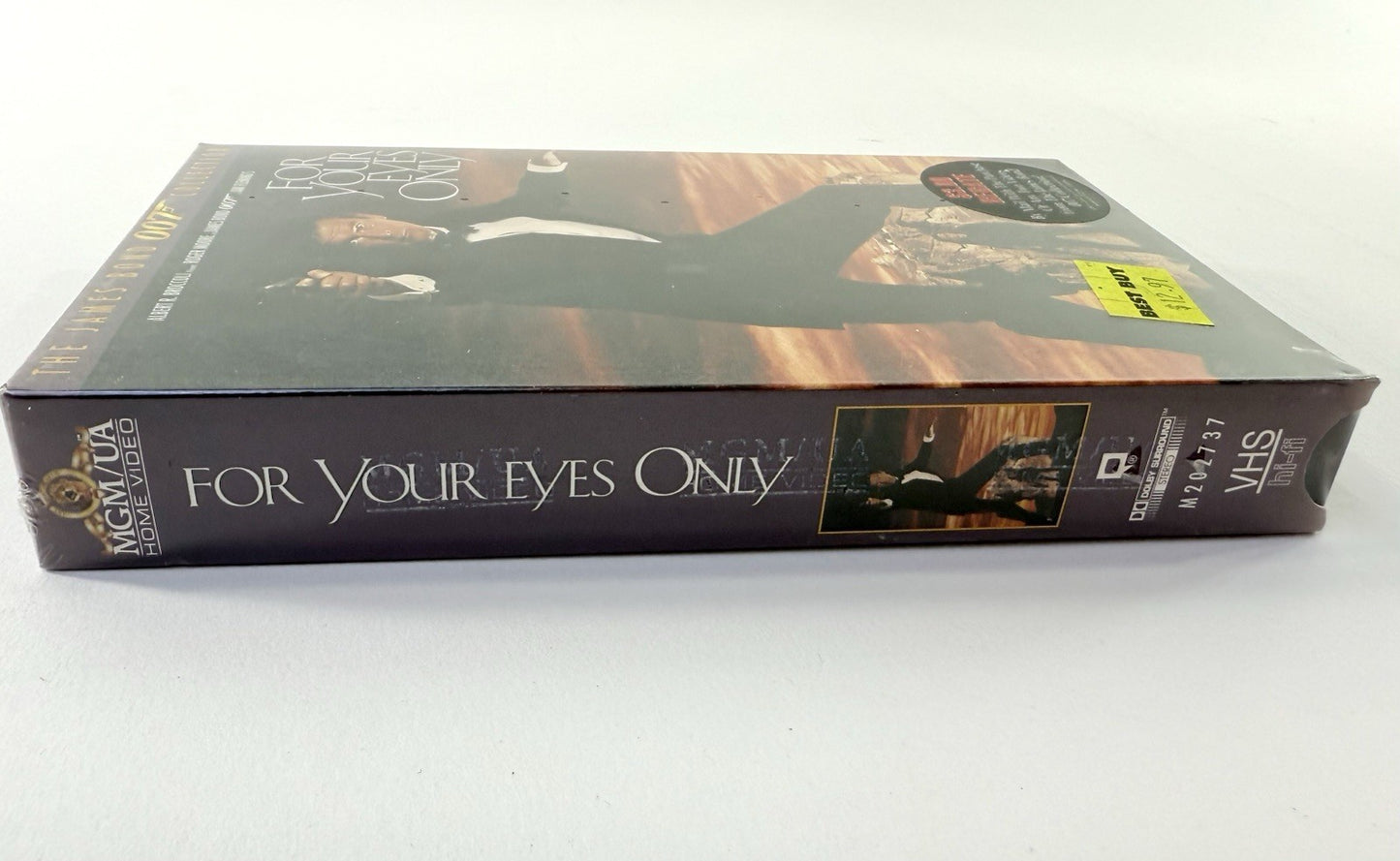 For Your Eyes Only (VHS, 1996) New, Factory Sealed - Roger Moore James Bond Film
