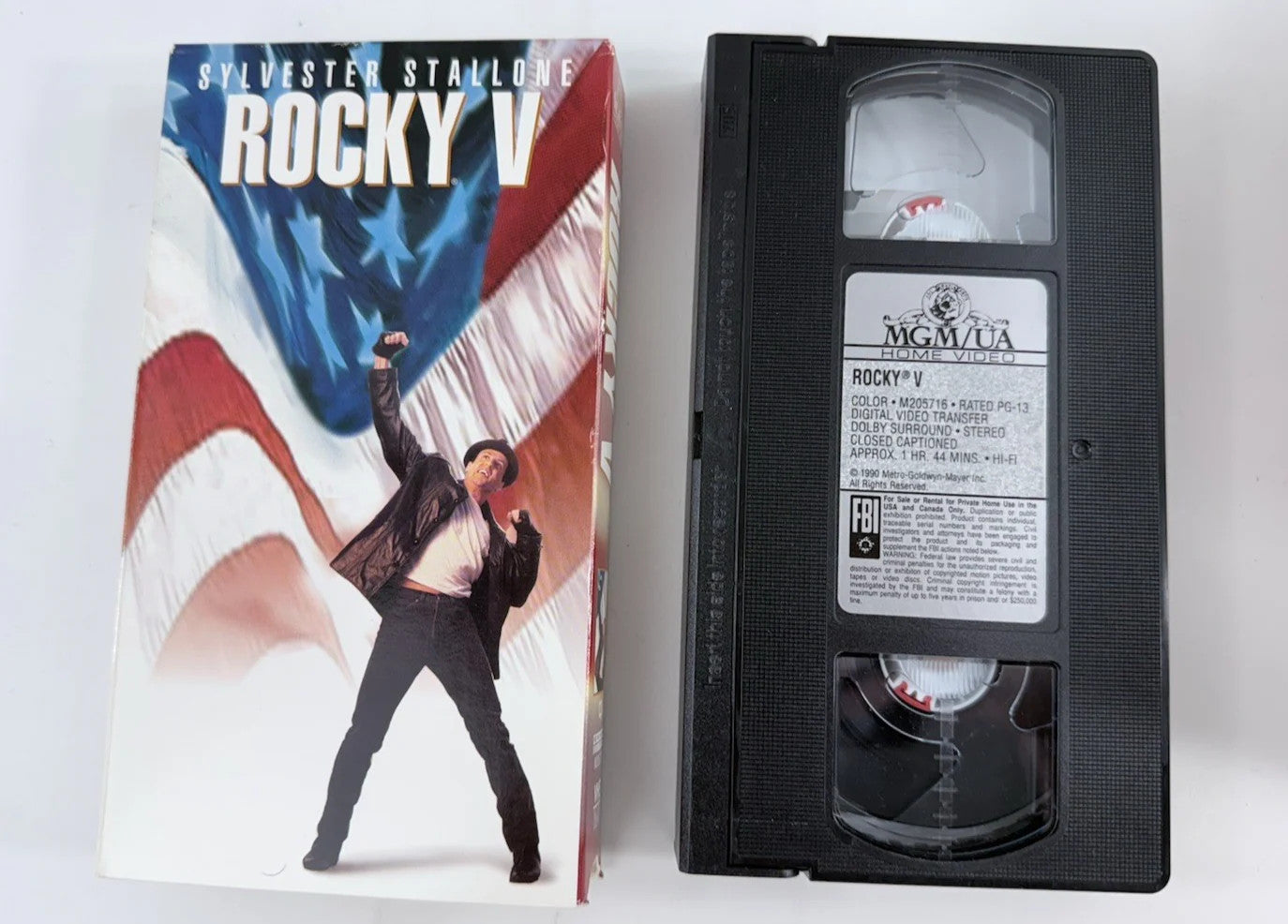 Rocky 25th Anniversary Collector's Edition VHS Box Set - Partially Sealed - Read