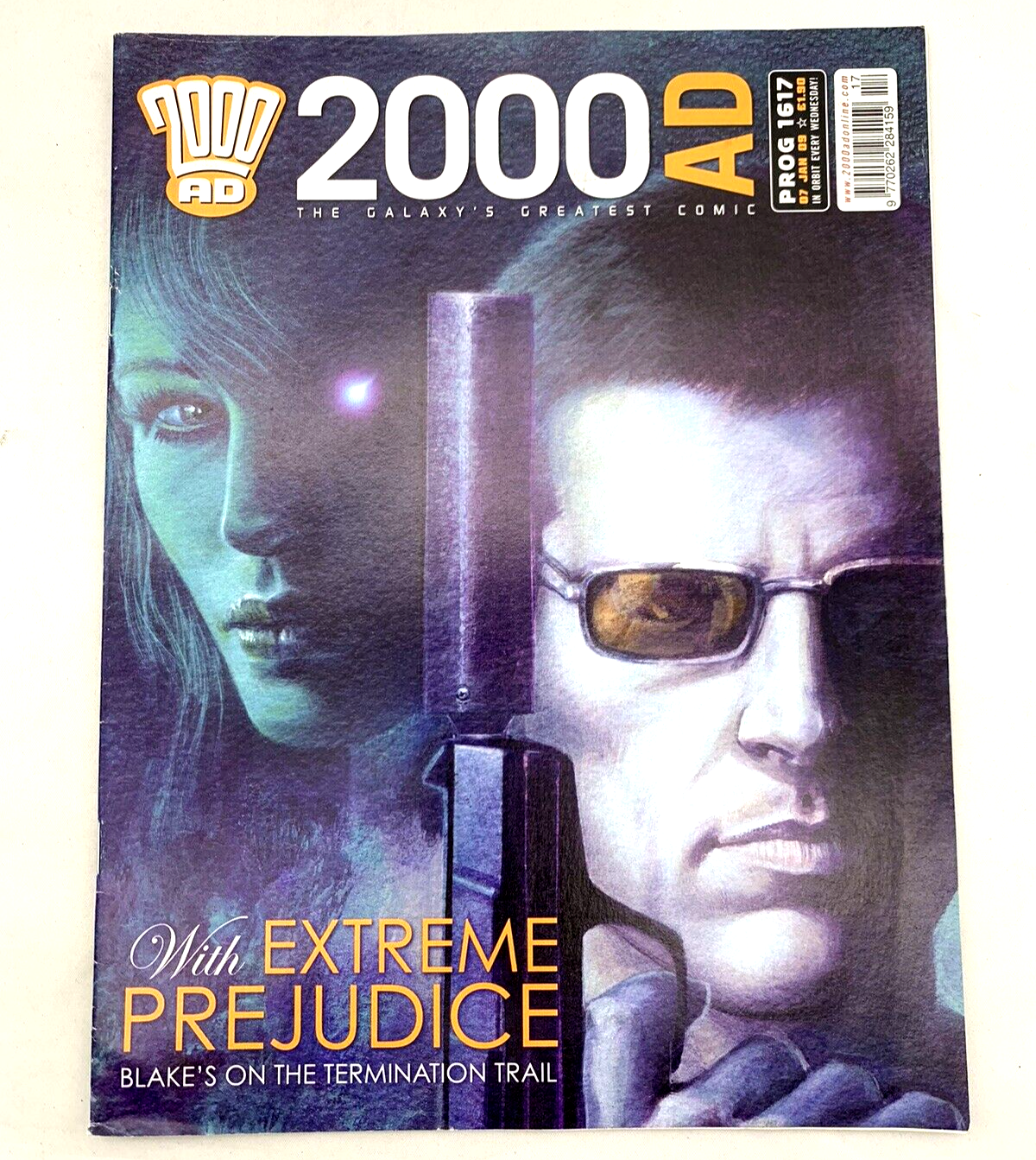 2000AD Program Issues 1614-1619 (6 Issues) UK Comics Rebellion Nov 2008-Jan 2009