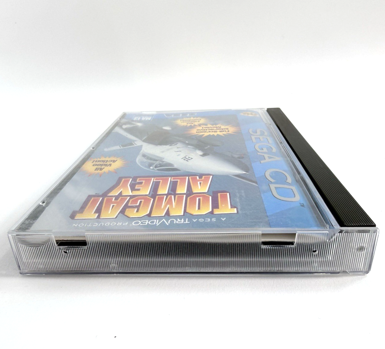 Tomcat Alley (Sega CD, 1994) Game Case Manual Registration Card - Tested