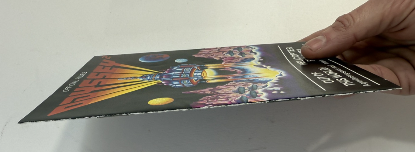 Out of This World/Helicopter Rescue (Odyssey 2/Videopac, 1979) Game Box Manual