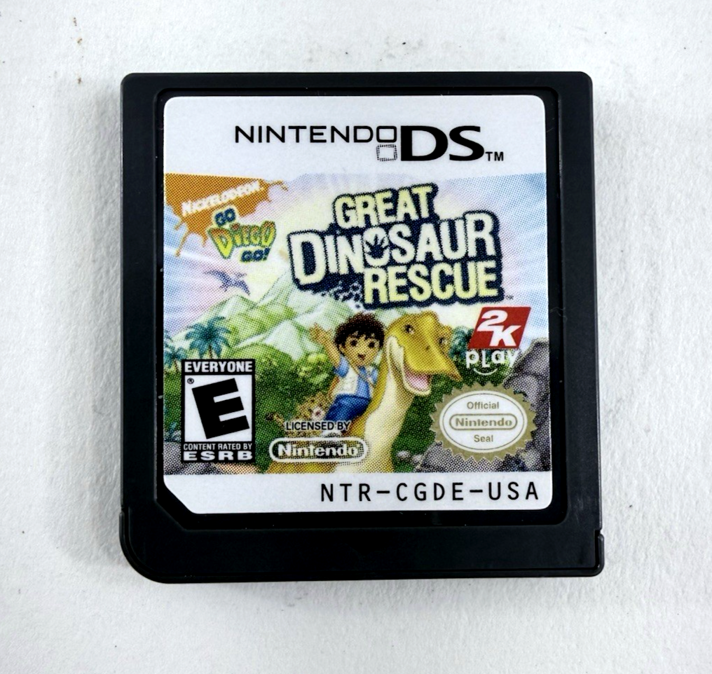 Dora Saves the Mermaids & Diego: The Great Dinosaur Rescue (Nintendo DS Games)