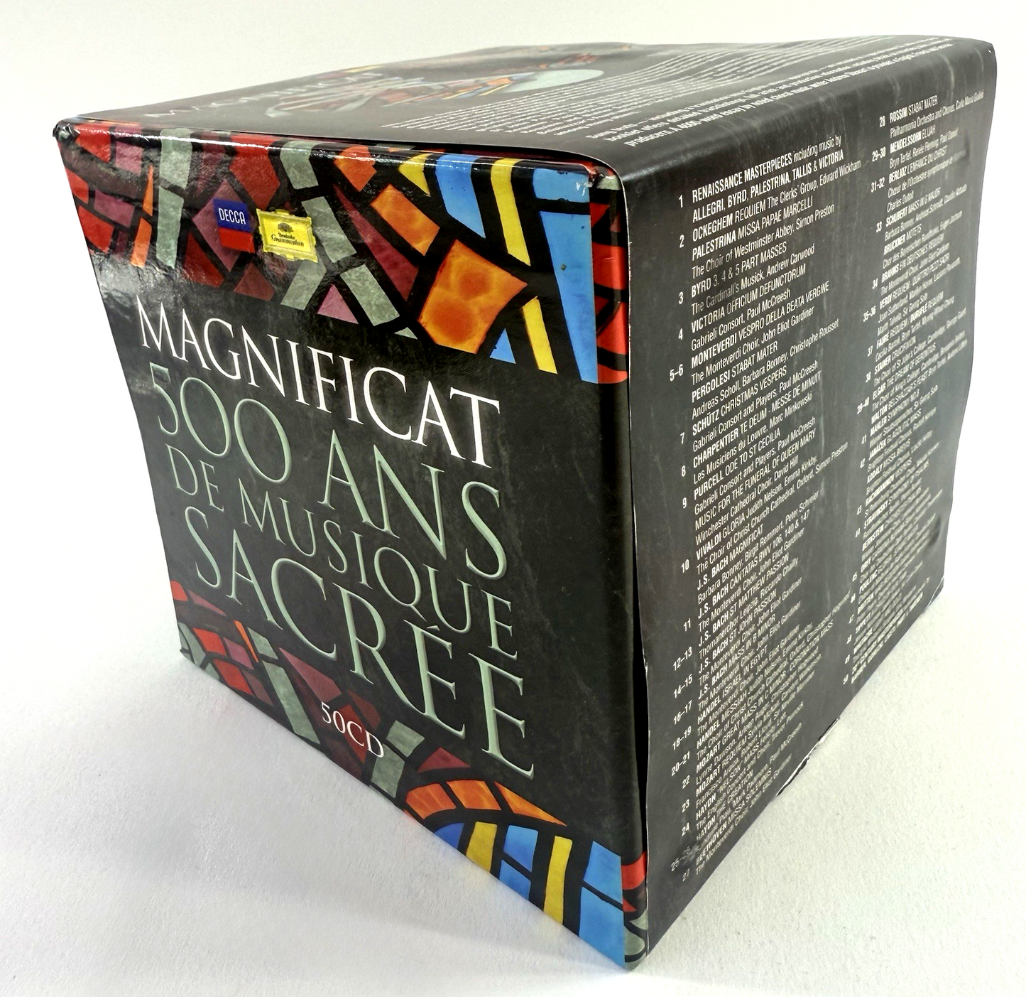 Decca/DGG Magnificat 500 Years Of Choral Masterworks 50 CD Set + CDRom & Booklet