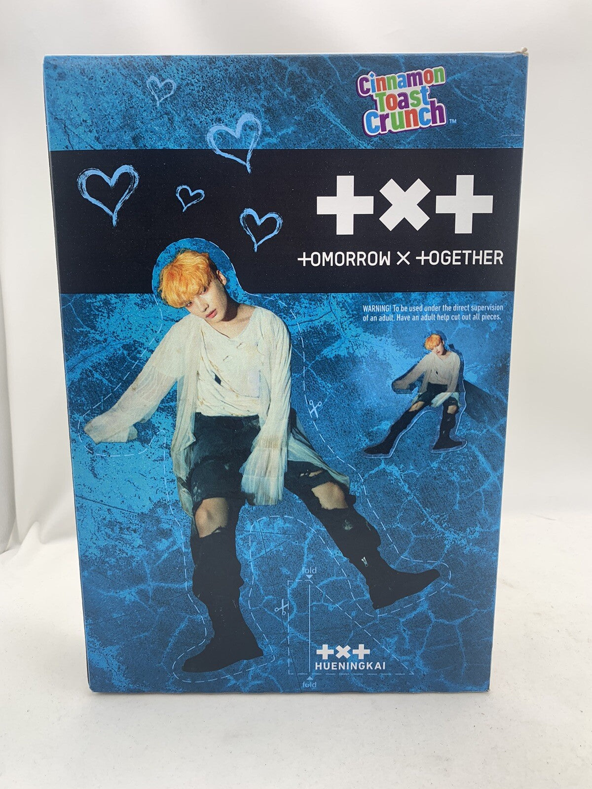 K-POP Limited Cinnamon Toast Crunch Huening Kai 12 oz. Cereal - New