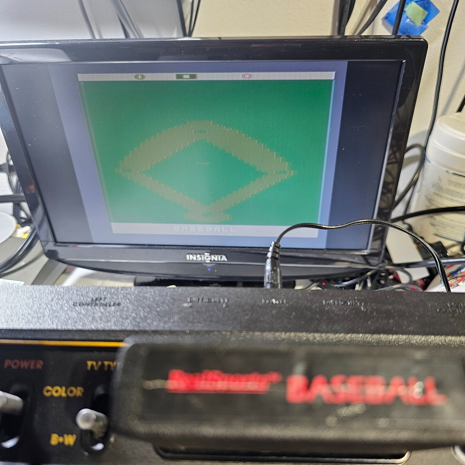 RealSports Baseball (Atari 2600, 1987) Game Cartridge - Tested and Working