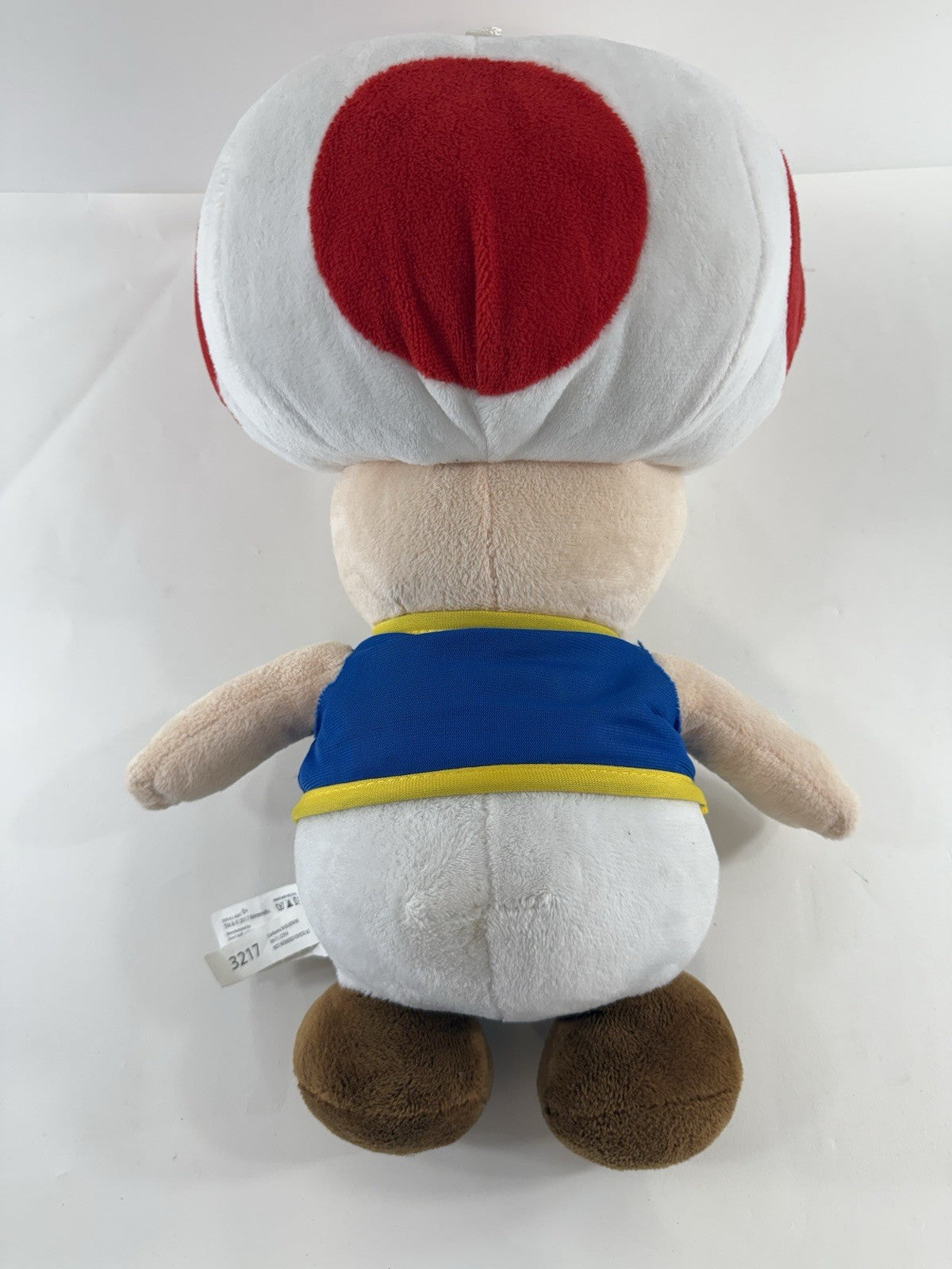 Nintendo 2017 Officially Licensed Super Mario Bros. 14" Toad Plush 3217