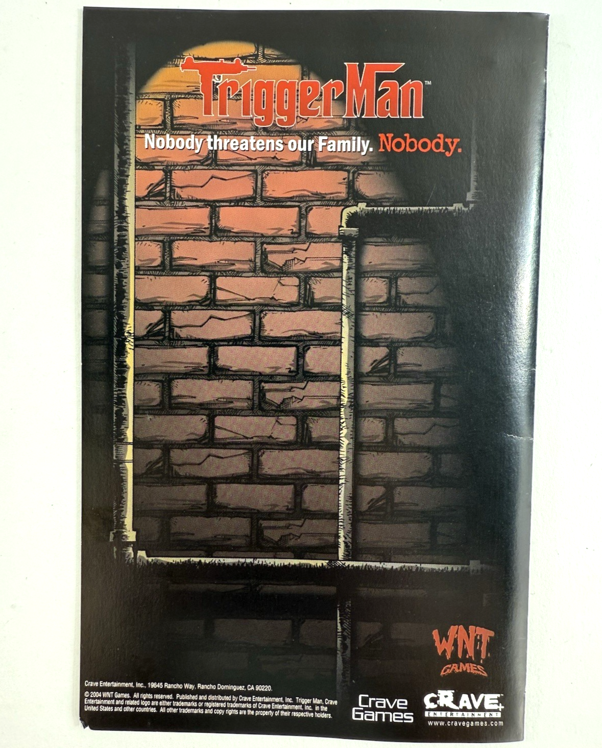 Trigger Man (Sony PlayStation 2, 2004) Game Case Manual - Tested and Working
