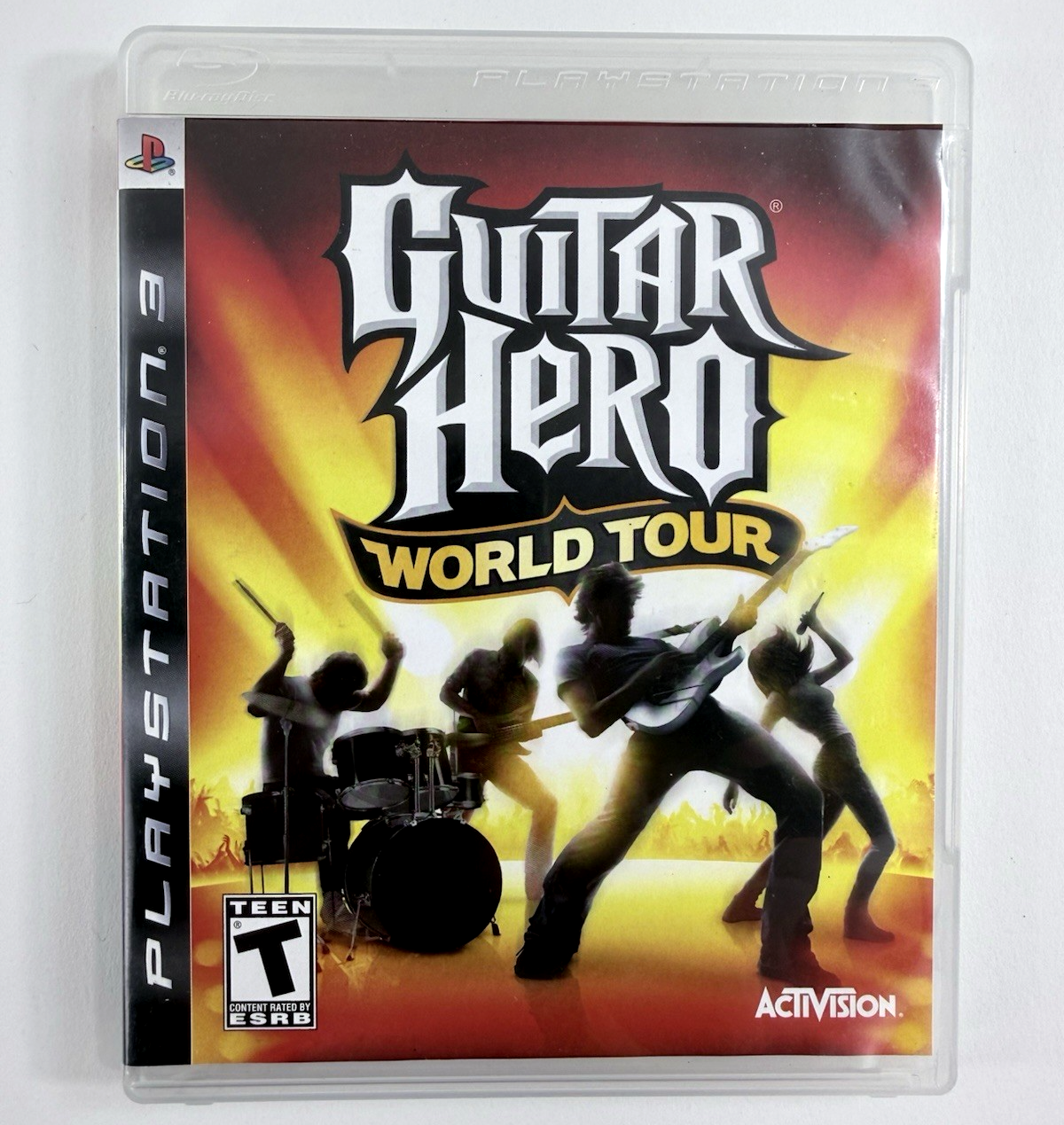 Guitar Hero World Tour (Sony PlayStation 3, 2008) Game, Case and Manual - Tested