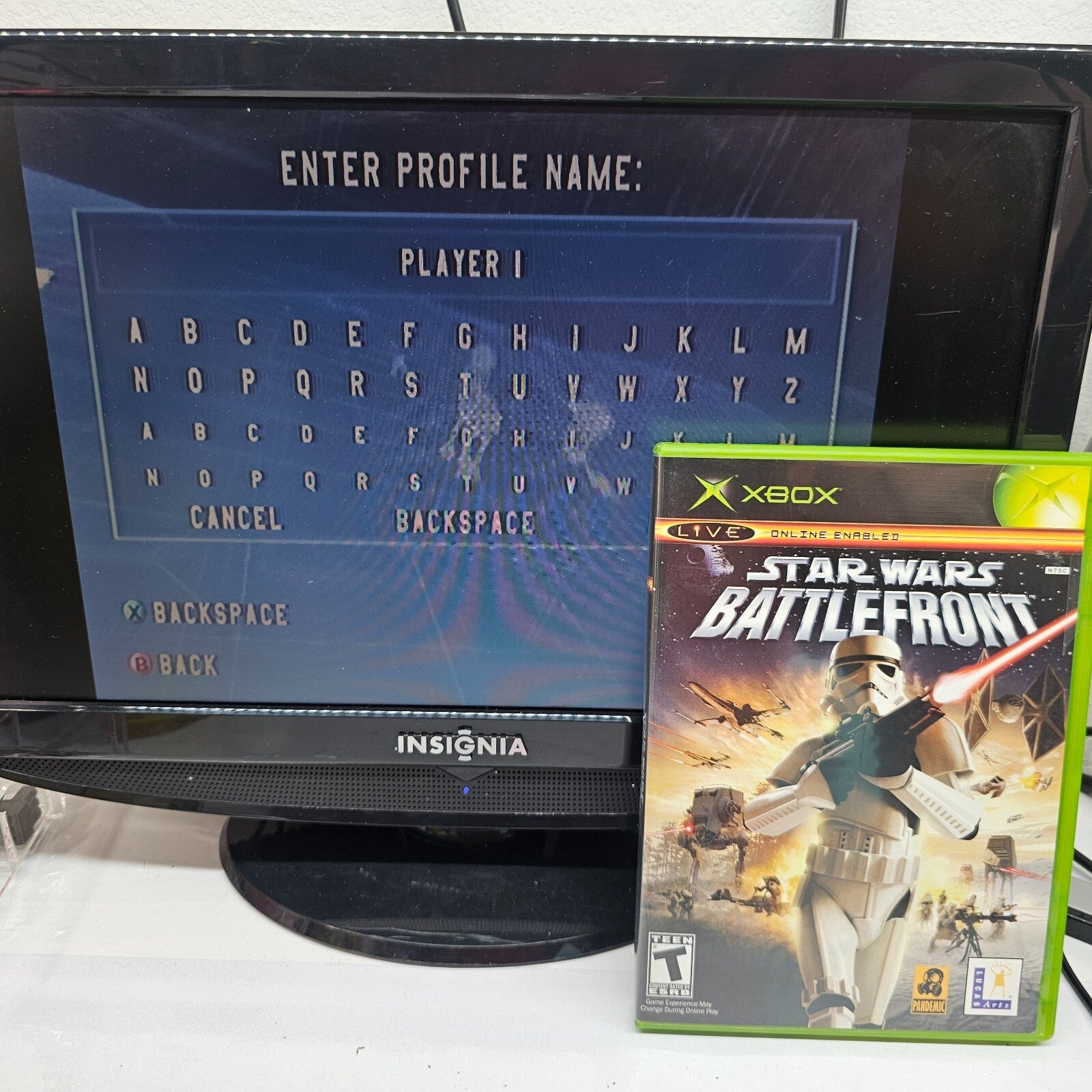 Star Wars: Battlefront (Microsoft Xbox, 2004) Game Case Manual - Tested