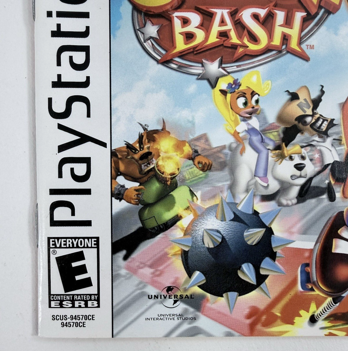 Crash Bash Collectors Edition Original Game Manual (Sony PlayStation, 2000)