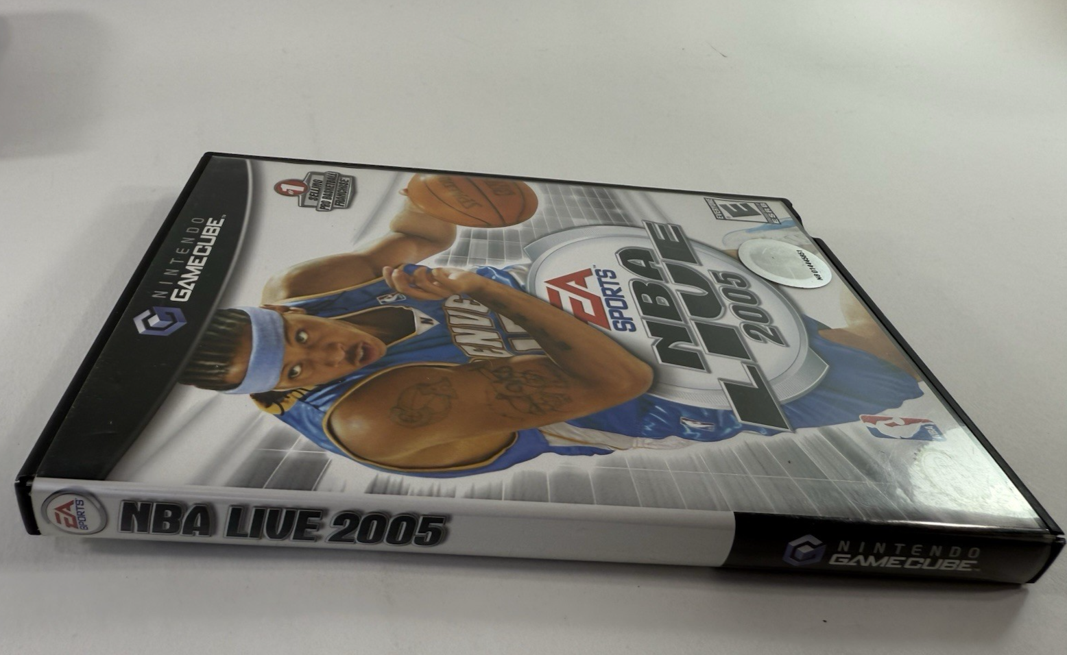 NBA Live 2005 (Nintendo GameCube, 2004) Game Case Manual Insert - Tested