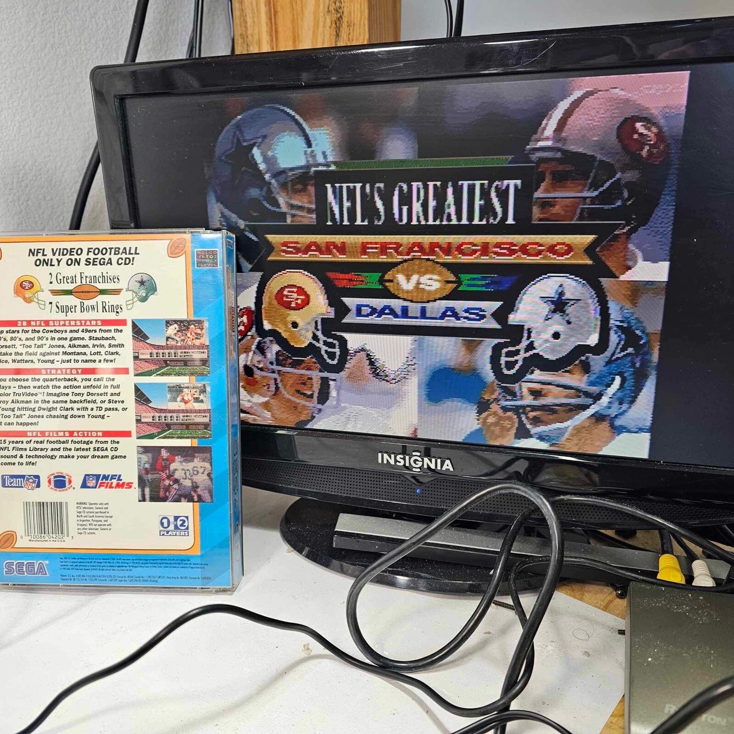 NFL's Greatest: San Francisco vs. Dallas 1978-1993 (Sega CD, 1993)