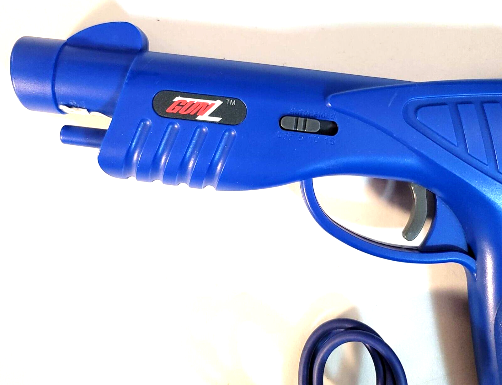 Gunz Blue Arcade Action Shooter Light Gun for Sega Saturn - Tested and Working