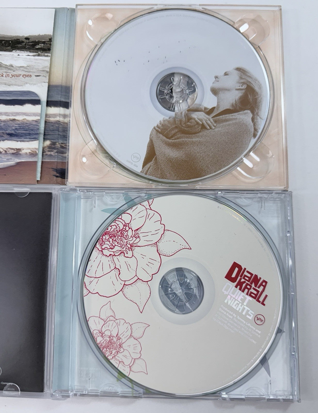 Diana Krall (CD Bundle) Live in Paris, Quiet Nights, When I Look in Your Eyes +1