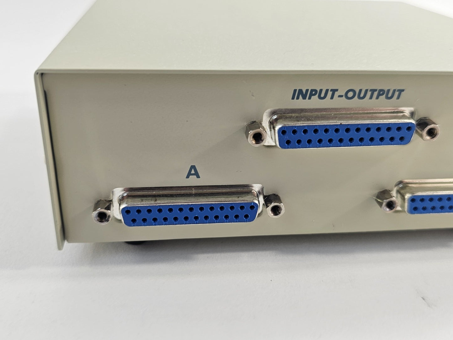 Manual  DB-25 A/B Data Switch Box - Parallel Port Selector - Power-Free - Tested