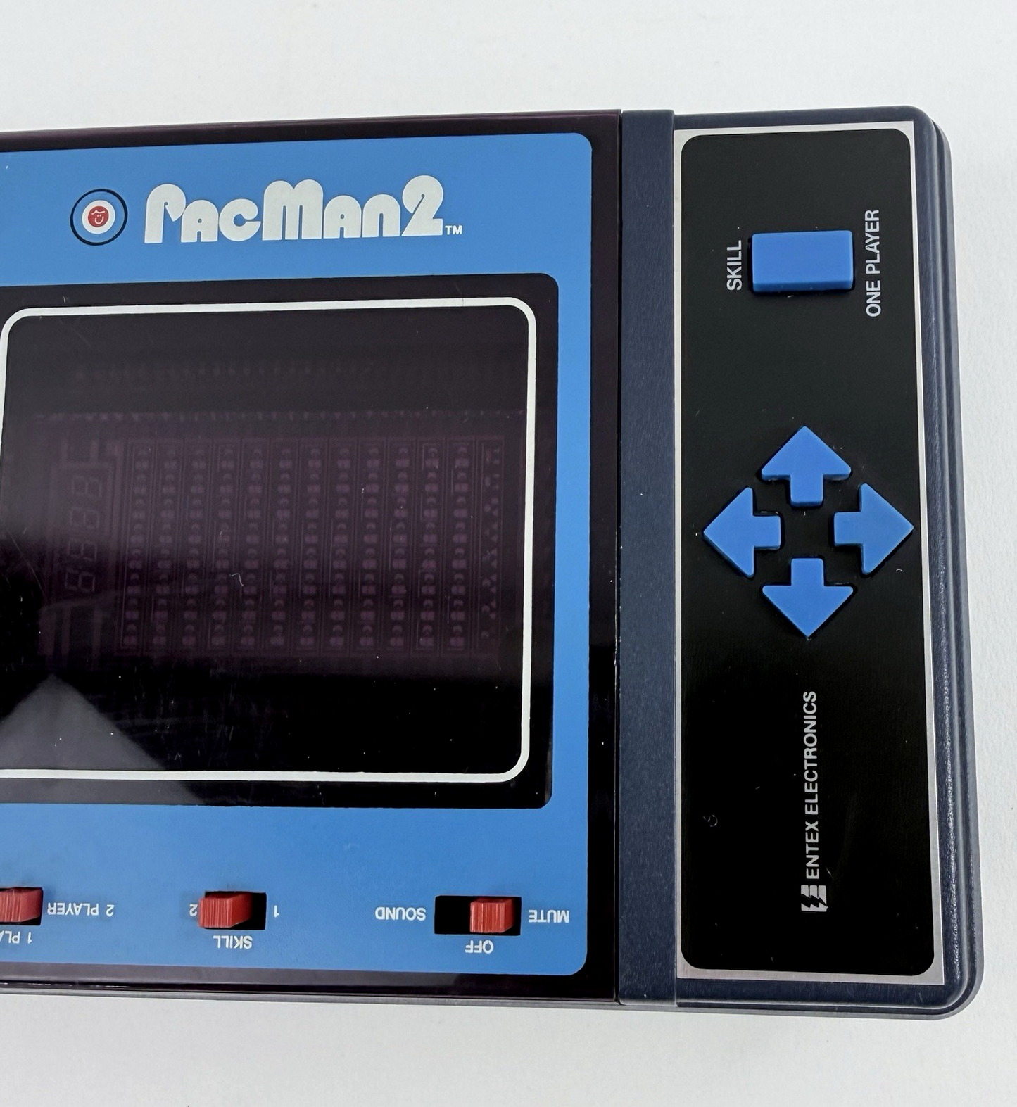 Entex Electronics 1981 Pac-Man 2 Handheld Game - Tested and Working