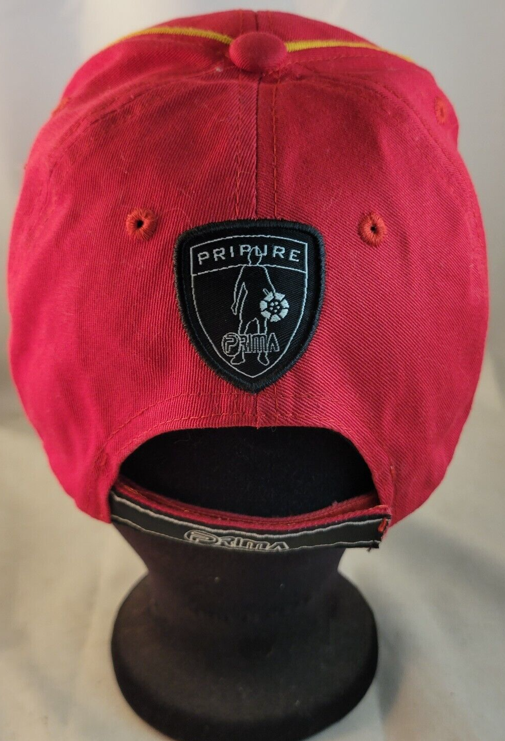 Prima Pripure Manchester United AIG Red/Gold Embroidered Adjustable Hat