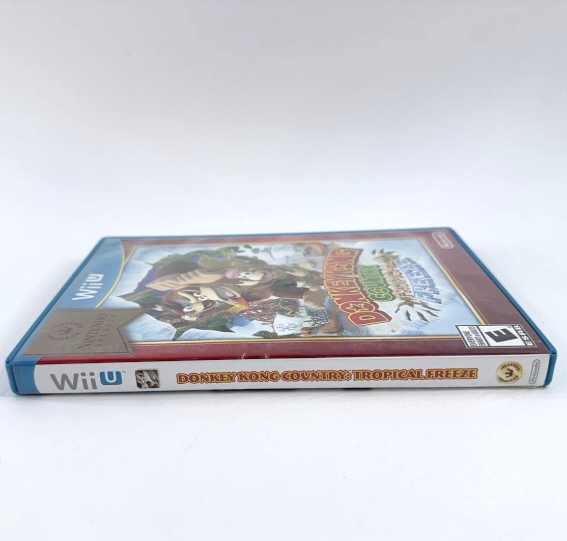 Donkey Kong Country: Tropical Freeze (Wii U, 2016) Game Case Manual - Tested