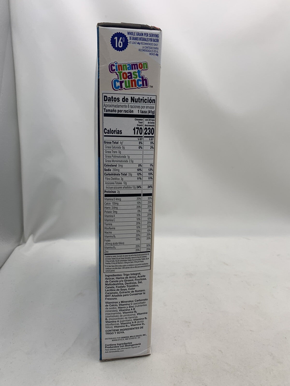 K-POP Limited Cinnamon Toast Crunch Huening Kai 12 oz. Cereal - New