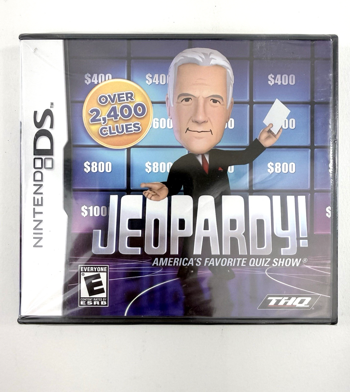 Jeopardy (Nintendo DS, 2010) New, Factory Sealed Alex Trebek Quiz Game