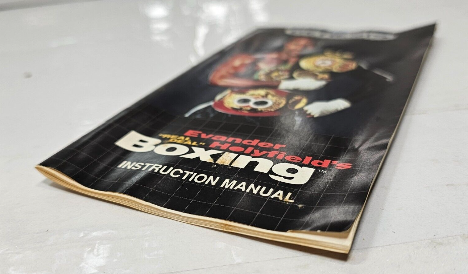 Evander Holyfield's "Real Deal" Boxing (Sega Genesis, 1992) - Tested and Working