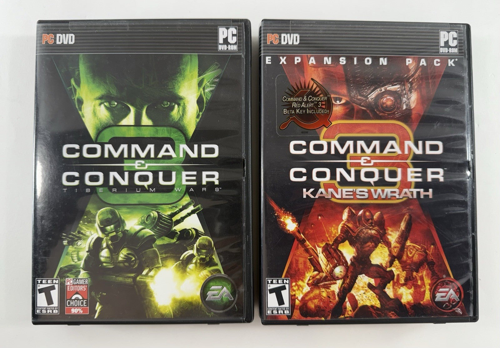 Command & Conquer 3: Tiberium Wars And Kane’s Wrath  Expansion (PC DVD Bundle)