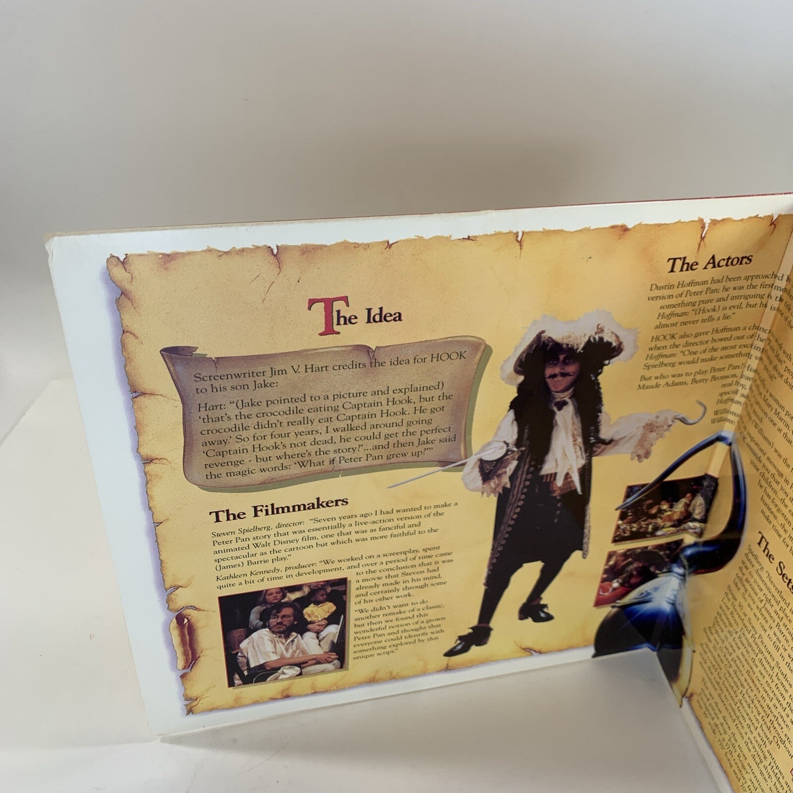 Hook Deluxe Edition (Laserdisc Bundle) Peter Pan 30th Anniversary Ed. - Tested