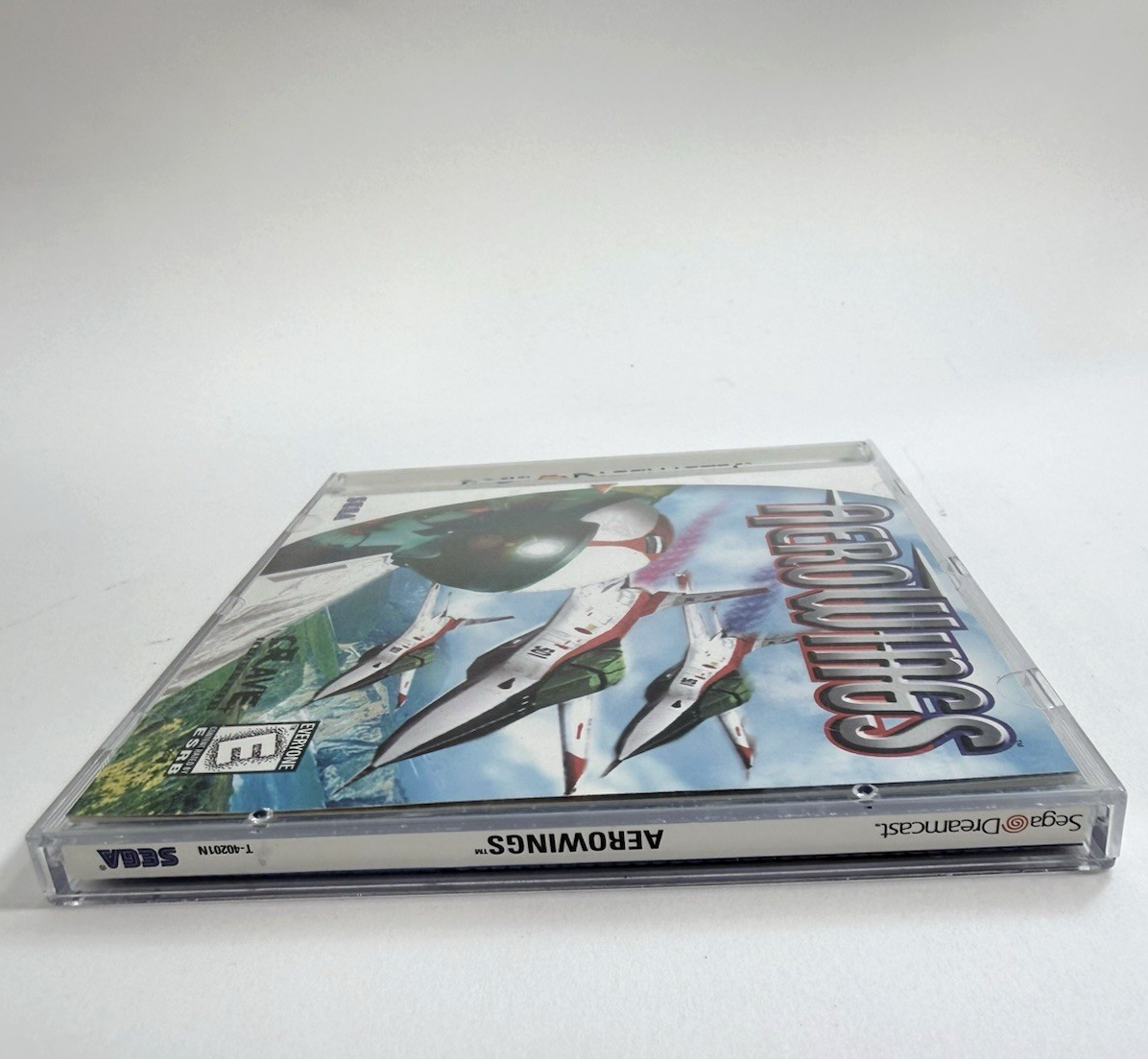 AeroWings (Sega Dreamcast, 1999) Game Case Manual - Tested and Working