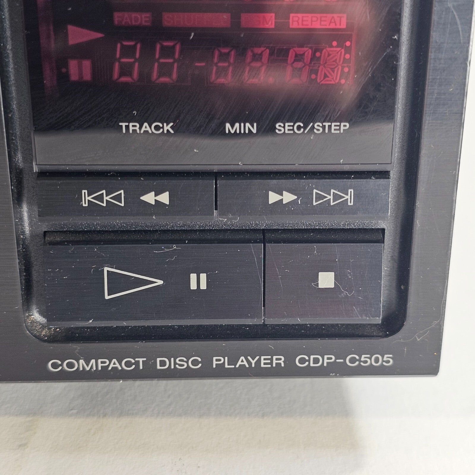 Sony CDP-C505 5 Disc CD Changer - Tested and Working - No Remote