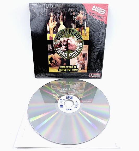 Battlecade Extreme Fighting (Laserdisc, 1995) Extended Play - Tested and Working