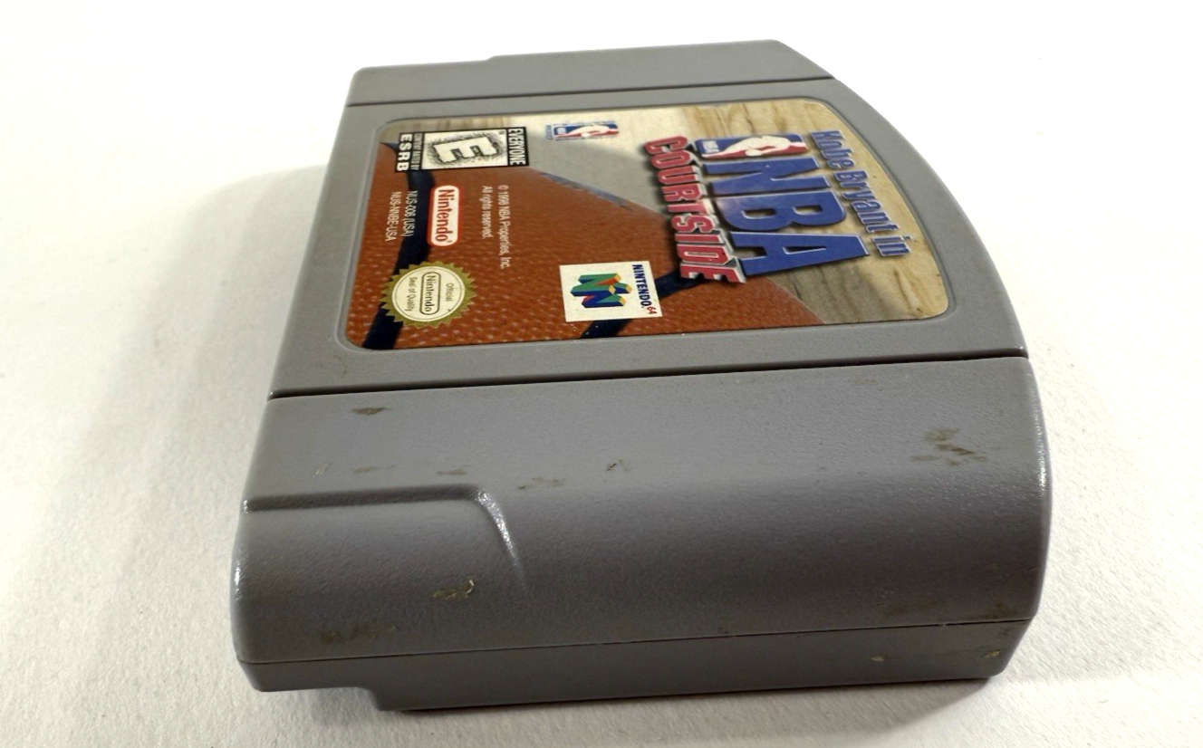 Kobe Bryant in NBA Courtside  (Nintendo 64, 1998) Game Cartridge - Tested
