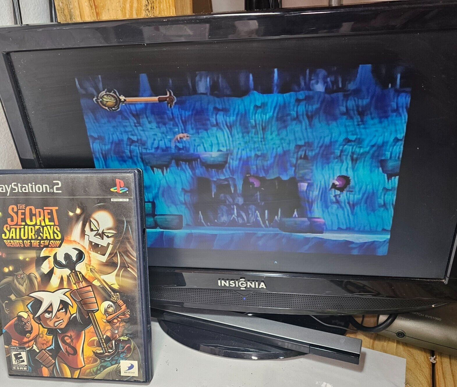 Secret Saturdays: Beasts of the 5th Sun (PlayStation 2, 2009) Game Case Manual