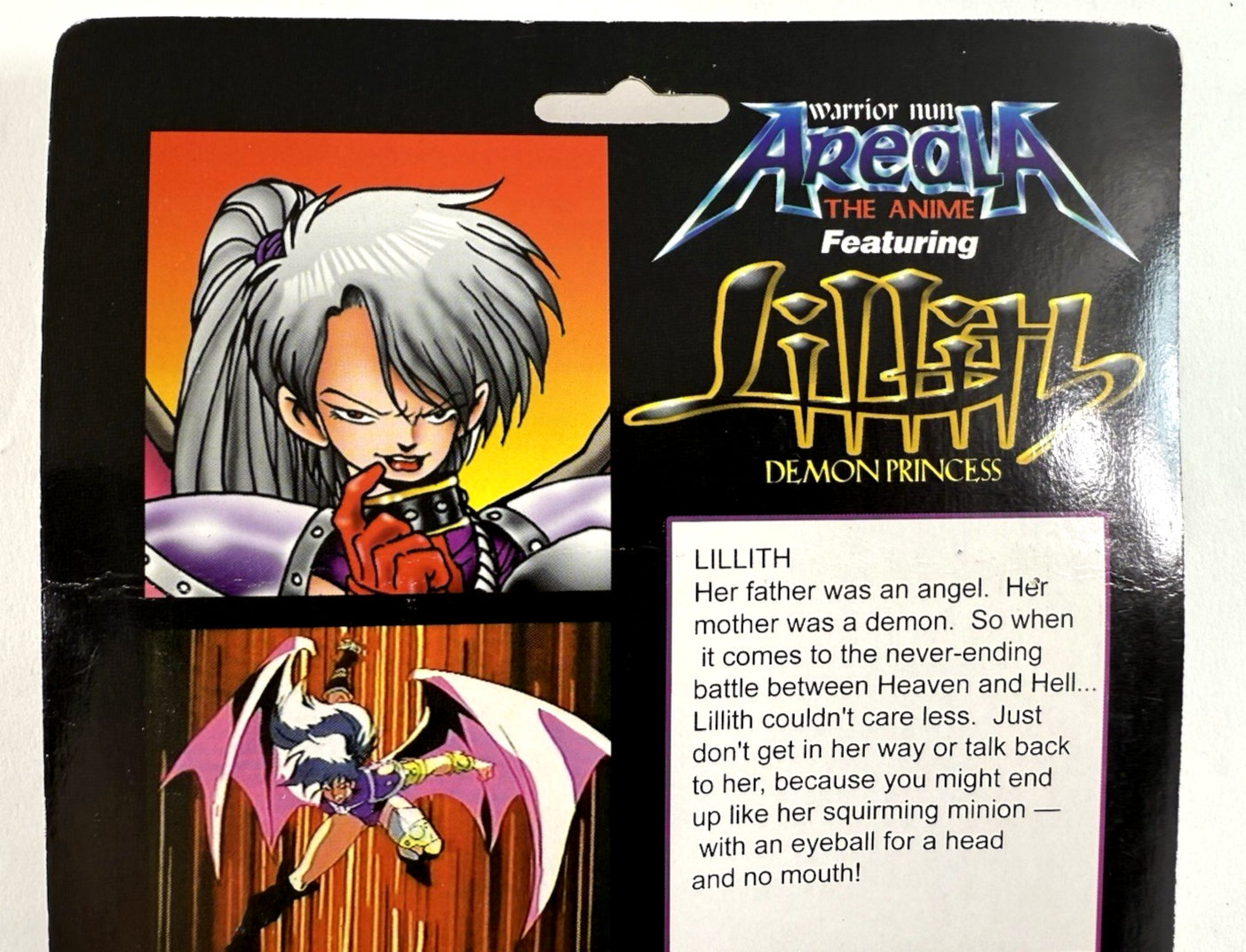 Antarctic Press 1998 Warrior Nun Areala 6” Lillith Demon Princess Sealed Figure