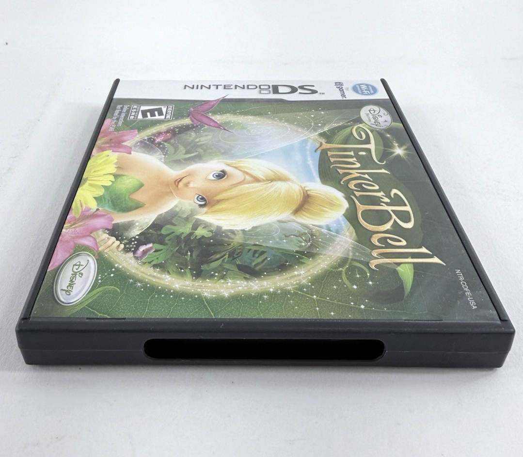Disney Fairies Tinker Bell (Nintendo DS, 2008) Game Case Manual Inserts - Tested