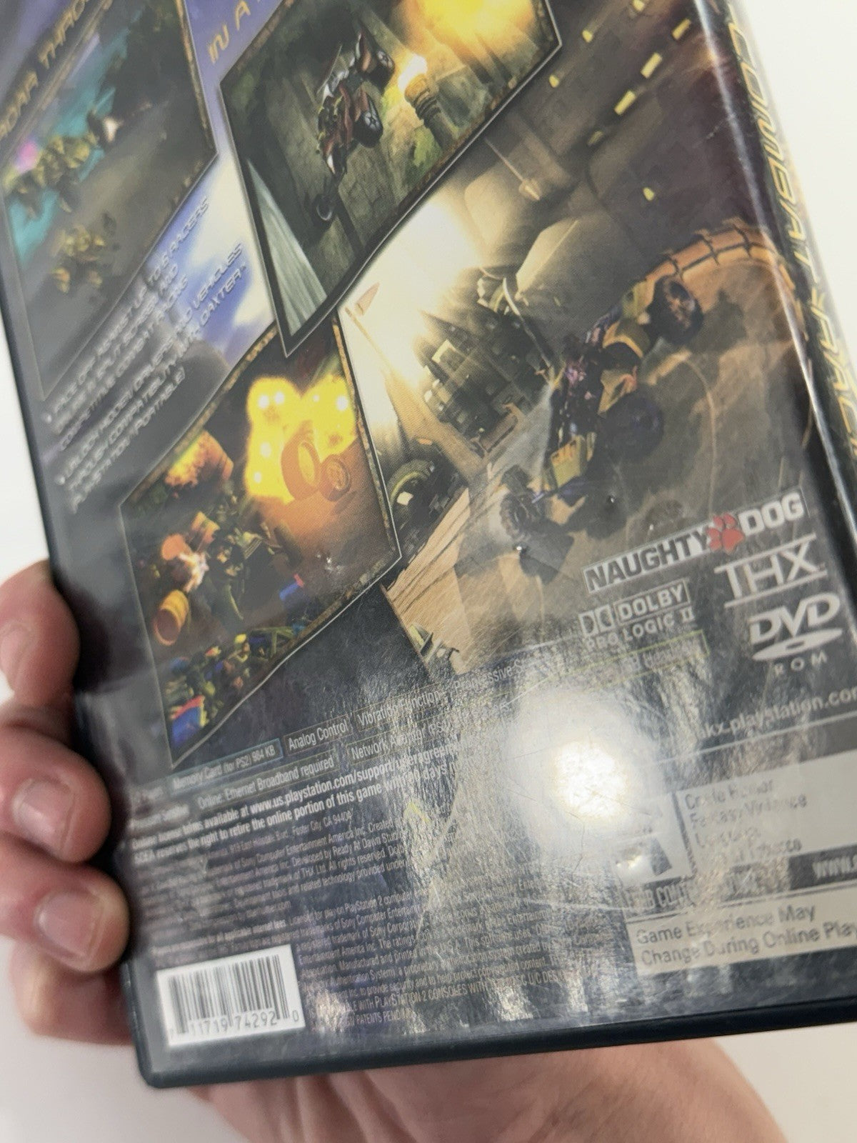 Jak X: Combat Racing (PlayStation 2, 2006) Game and Case - Tested And Working