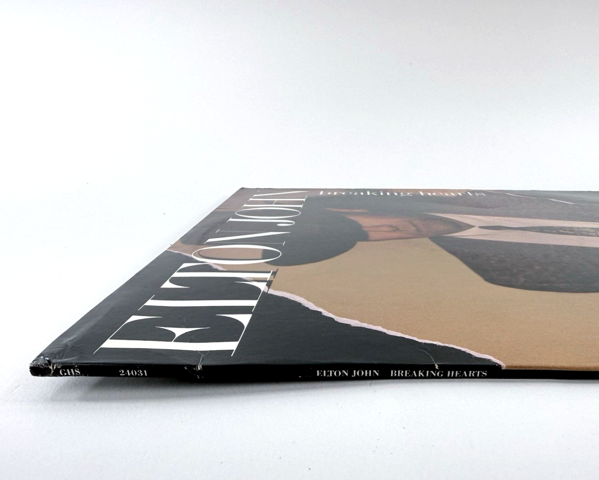 Elton John: Breaking Hearts GHS-24031 LP (Vinyl Record, 1984) Tested and Working