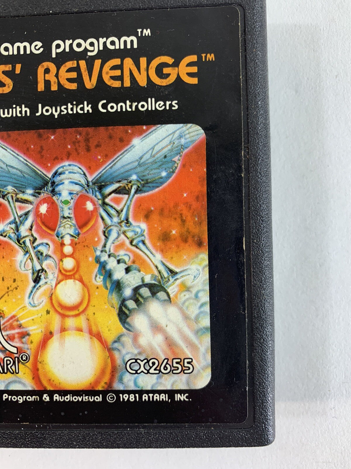 Yars' Revenge (Atari 2600, 1981) Authentic Game Cartridge - Tested