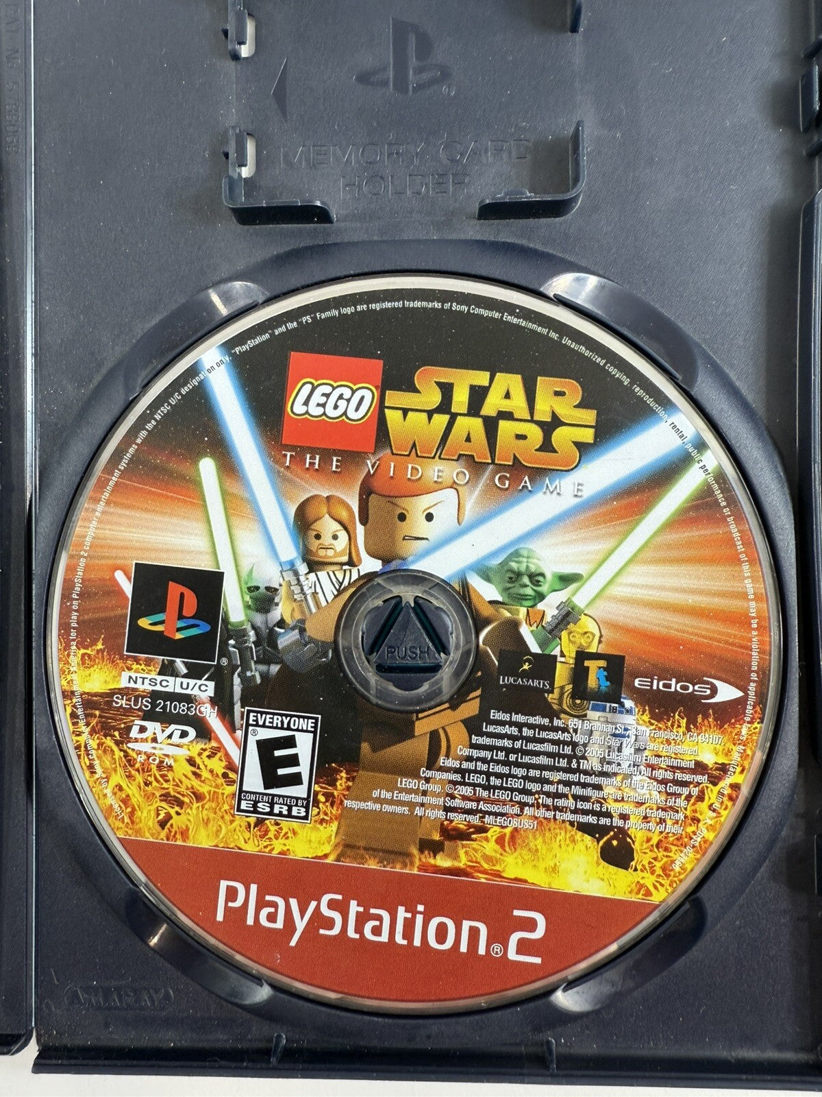 LEGO Star Wars: The Video Game (PlayStation 2, 2005) Game Case Manual - Tested