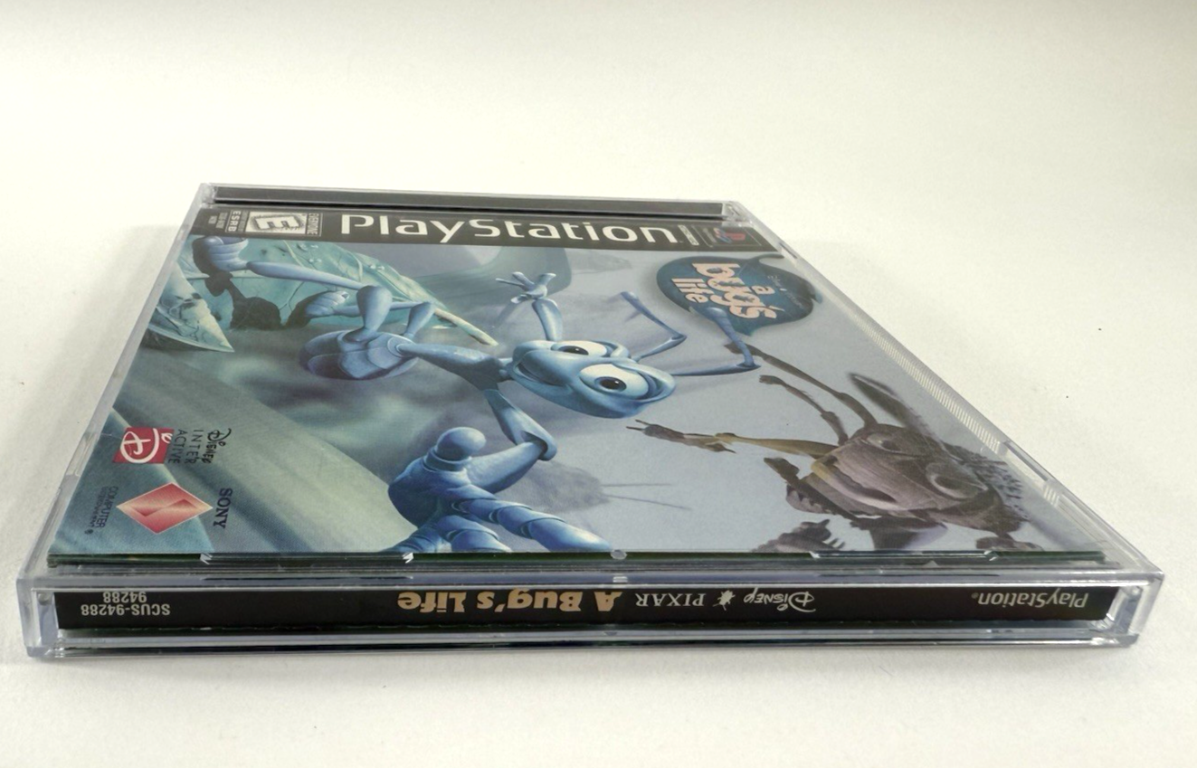 A Bug's Life (Sony PlayStation, 1998) Game Case Manual - Tested