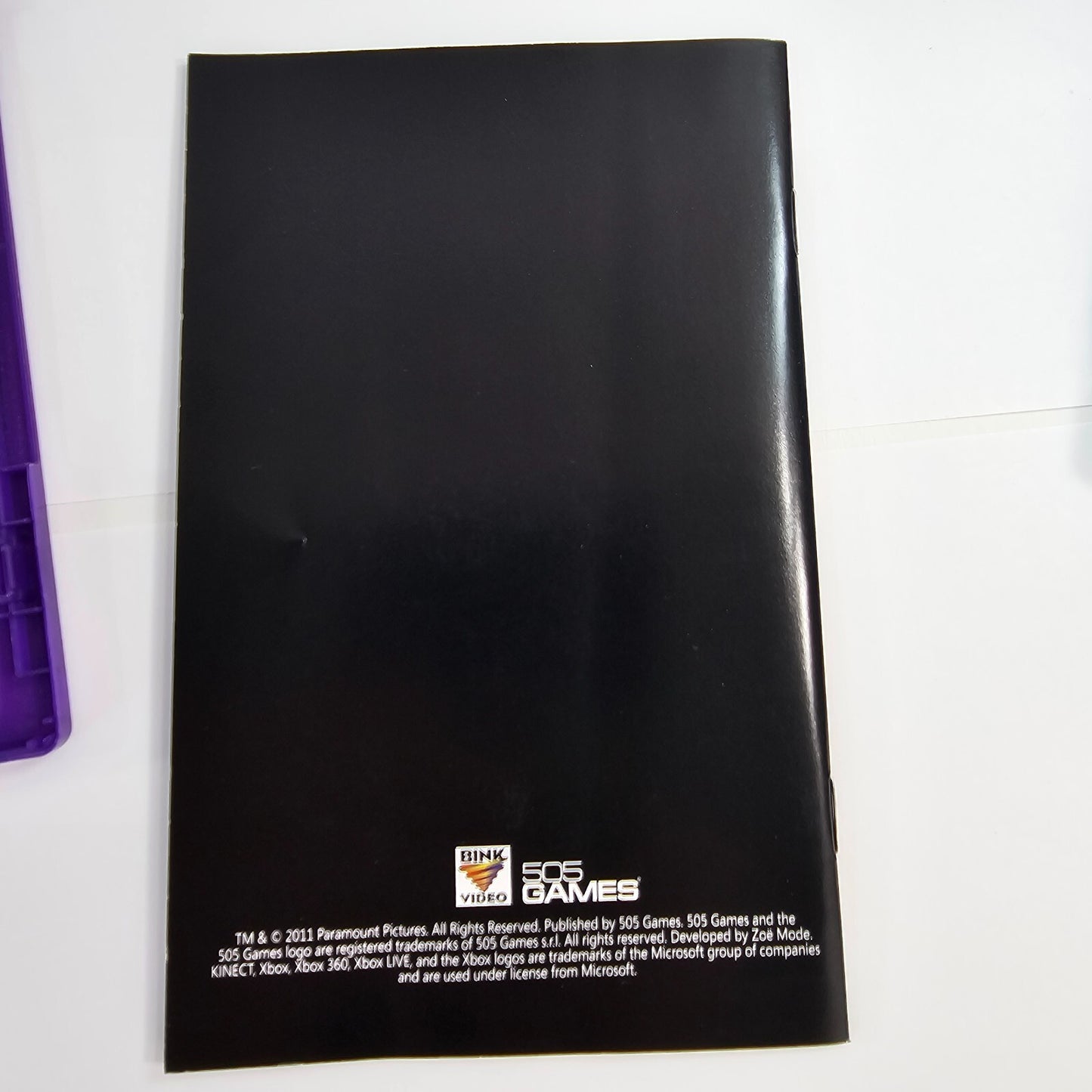 Grease: Dance (Microsoft Xbox 360, 2011) Game Case Manual - Tested - Kinect Game