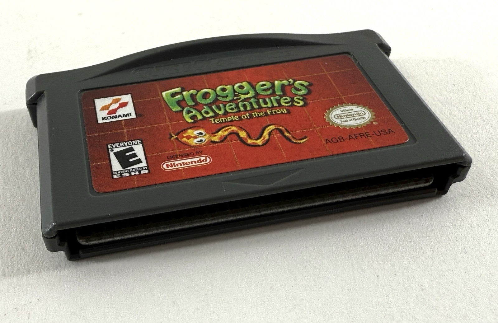 Frogger's Adventures: Temple of the Frog (GameBoy Advance, 2001) Game Cartridge