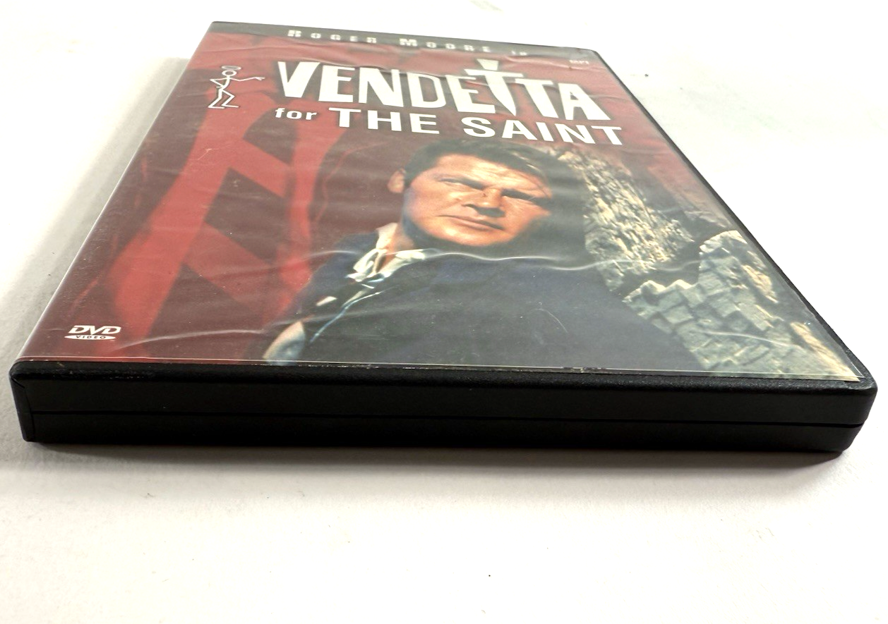 Vendetta for the Saint (DVD, 2004) Roger Moore Film - Tested and Working