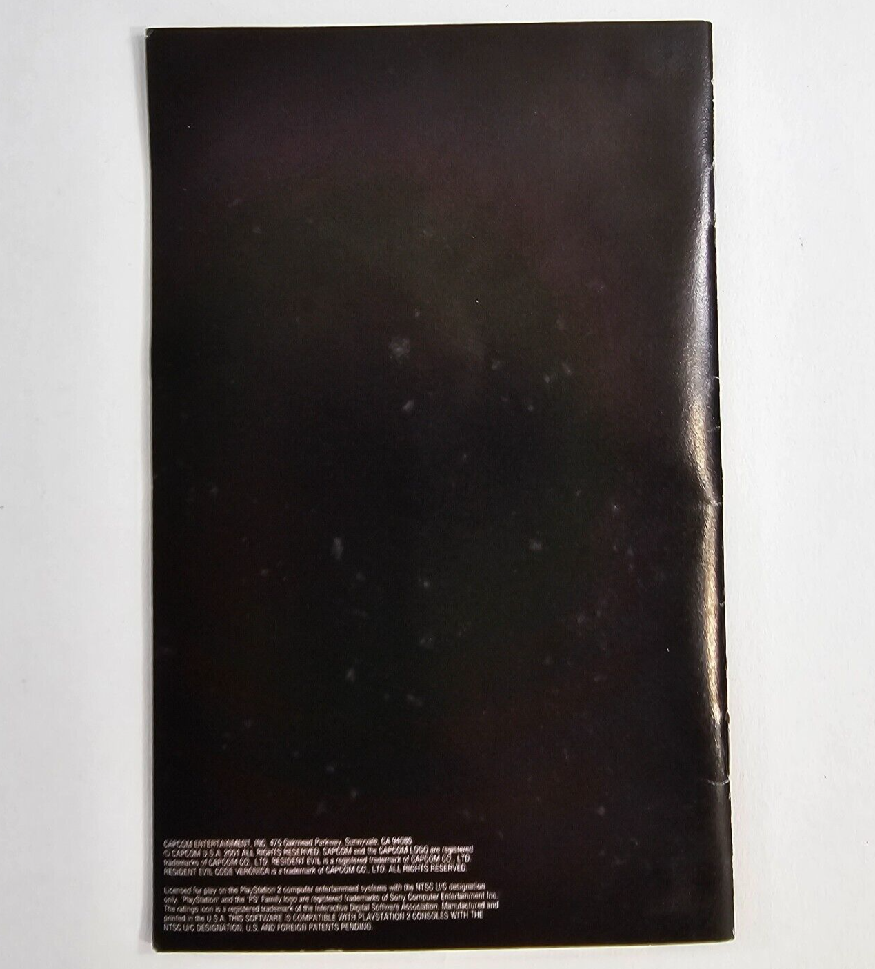 Resident Evil Code: Veronica X (PlayStation 2, 2001) Game Case Manual - Tested