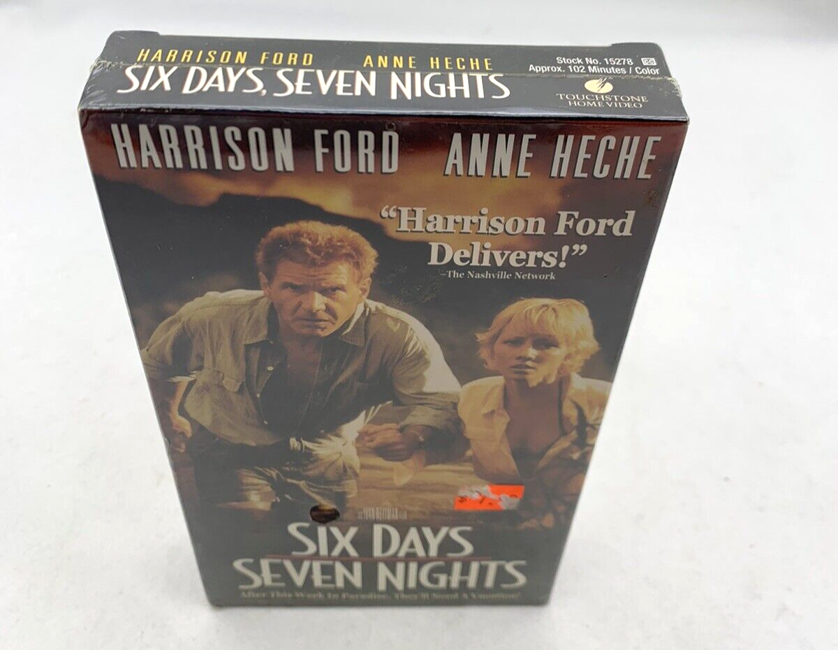 Six Days, Seven Nights (VHS, 2002) New, Factory Sealed