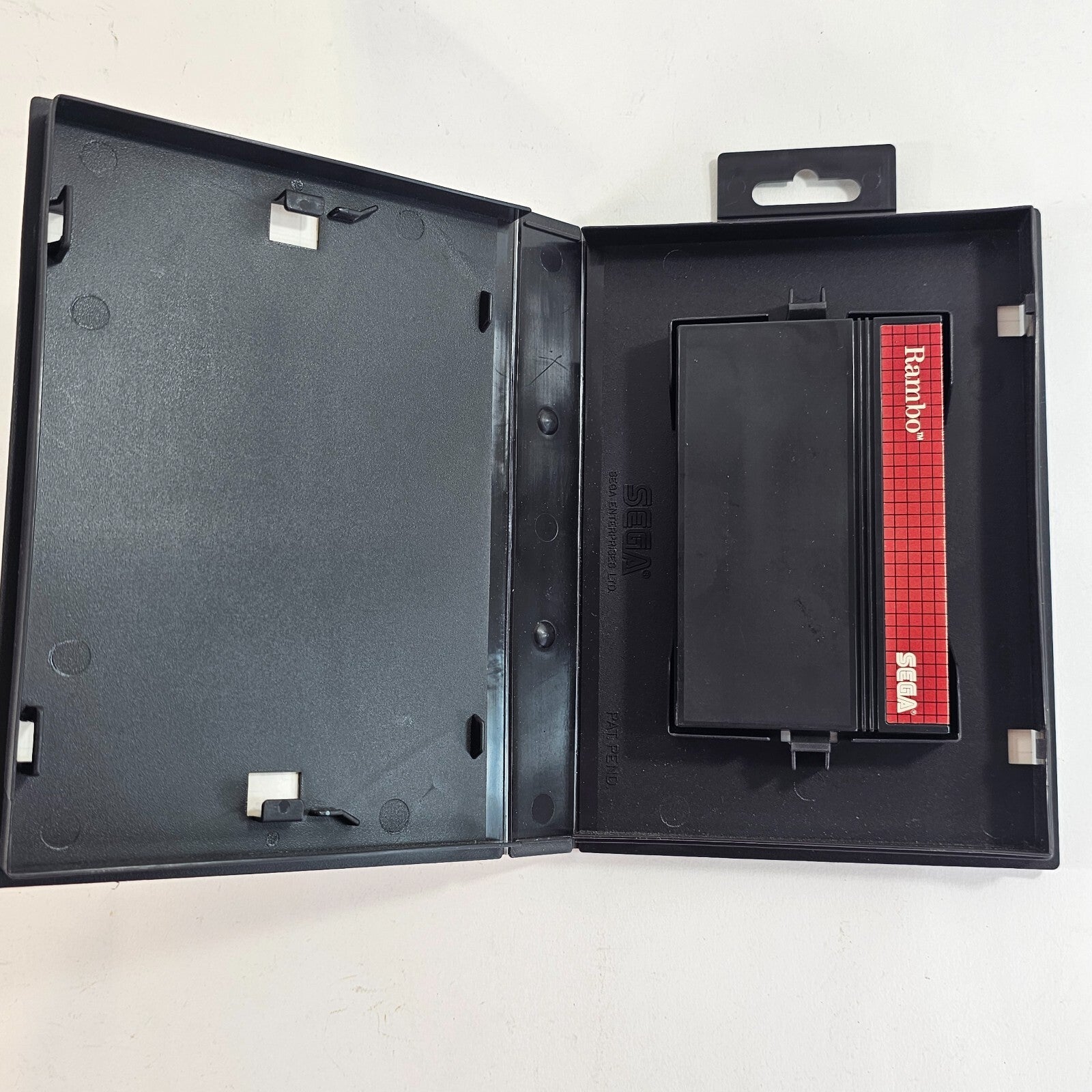 Rambo: First Blood Part II (Sega Master System, 1986) Game and Case  - Tested