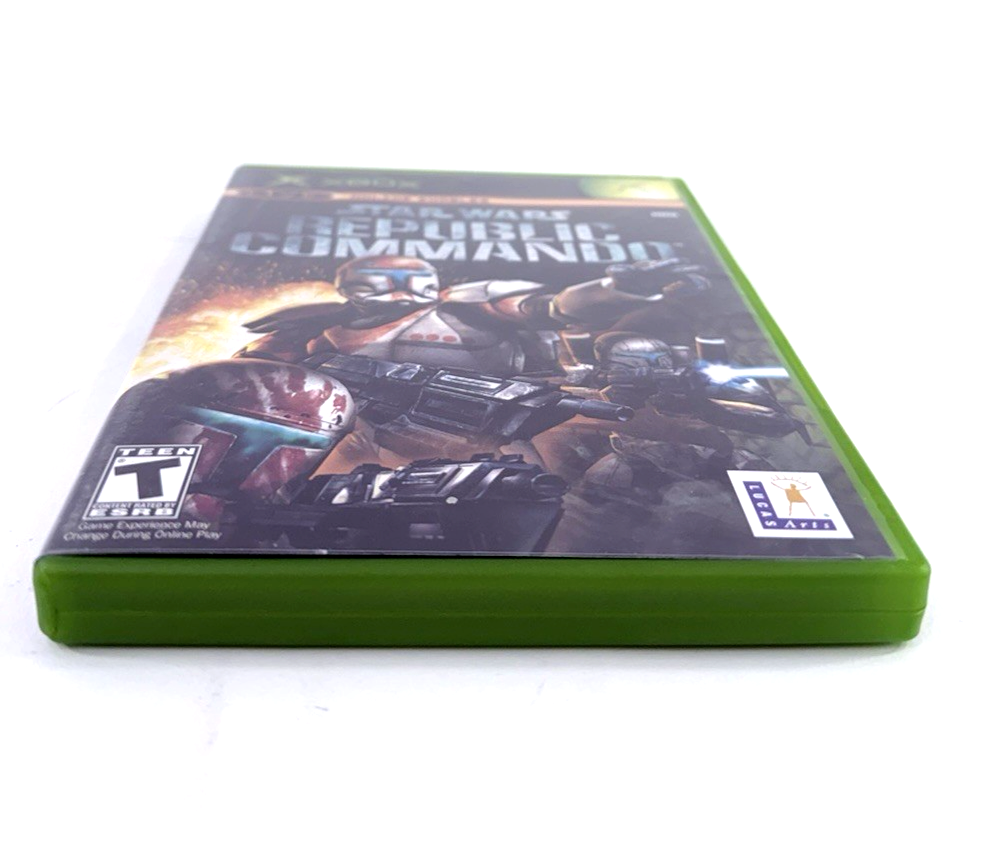 Star Wars: Republic Commando (Xbox, 2005) Game Case Manual Registration - Tested