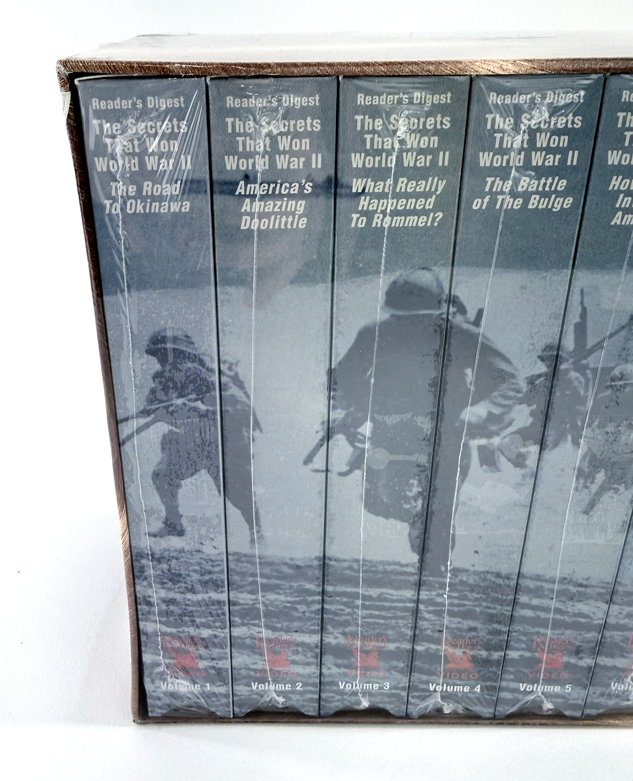 Reader's Digest The Secrets That Won World War II (VHS Collector Set, 2001) New
