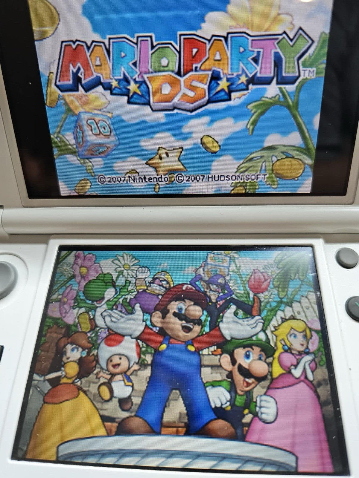 Mario Party DS (Nintendo DS, 2007) Game, Case, Registration, Inserts - Tested