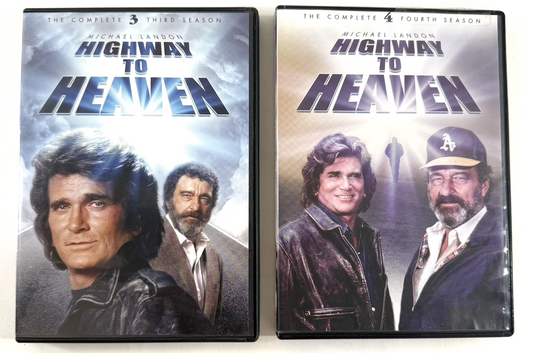 Highway to Heaven: Season 3 And 4 (DVD Bundle) Tested And Working