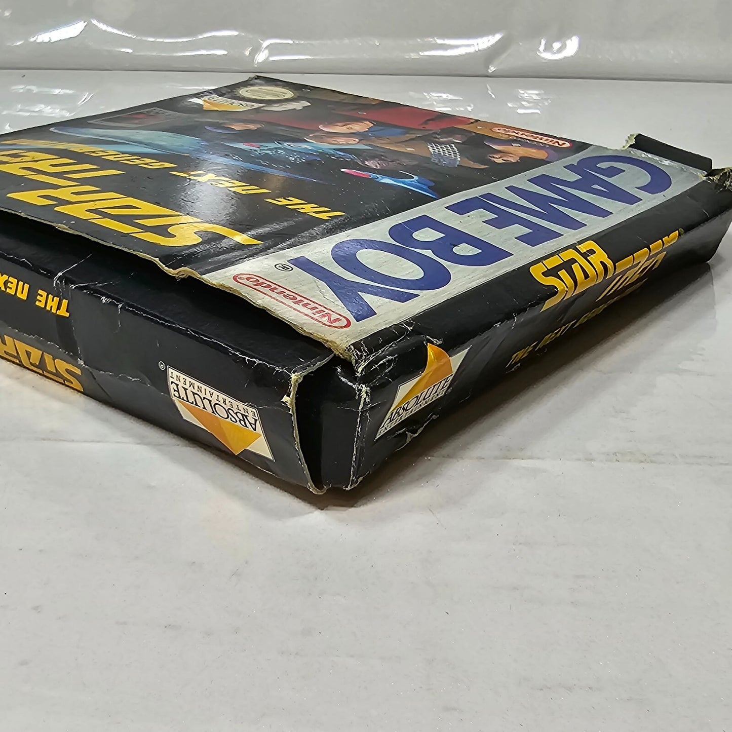 Star Trek The Next Generation (Gameboy, 1993) Game, Box, Manual, Inserts